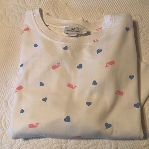 Vineyard Vines Whale Heart Sweatshirt